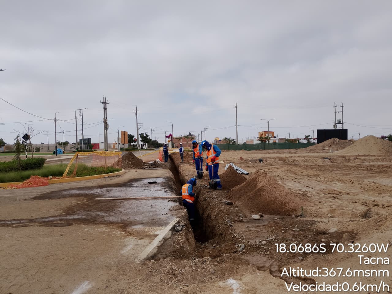Monitoreo arqueológico en obra urbana